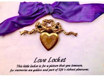 'Love' Locket Made By Maryanna
