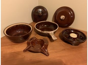 Brown Crockery - Two Pieces