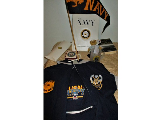 Lot Of Navy Collectibles
