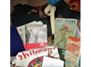 Lot Of Boy Scout Items