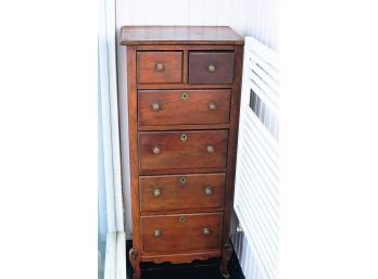 Tall Mahogany Chest Of Drawers