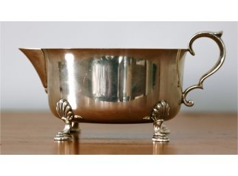 Richard Dimes Sterling Silver Footed Gravy Boat