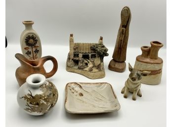 Nice 8 Pc. Lot Pottery And More