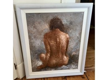 Donald Barton Impressionist Painter ~ Female Nude Original Oil Painting ~