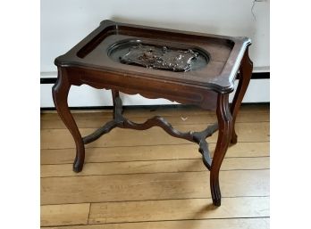 Coffee Table W/Carved Center