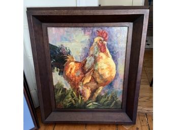 Rooster Oil Painting ~ Rawlins ~