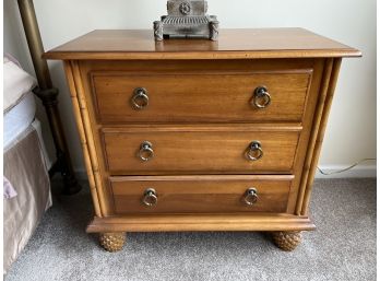 Excellent Condition Tommy Bahama Night Stand/ Side Table 3 Drawer Usually Retails $1000 Each