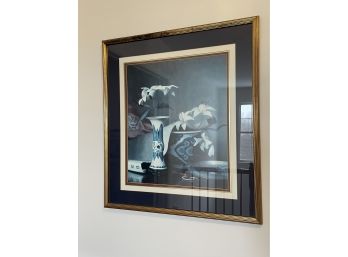 Ming Goblet Framed Print By Susan Murray Stokes, Still Life Flowers