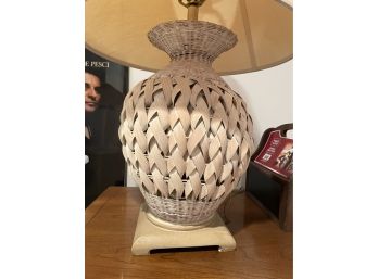 Lamp Wicker Light Working Condition 10x24
