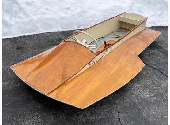 A Fabulous Vintage Custom Built Hydroplane C. 1960's