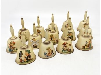 A Collection Of Vintage Hummel Bells
