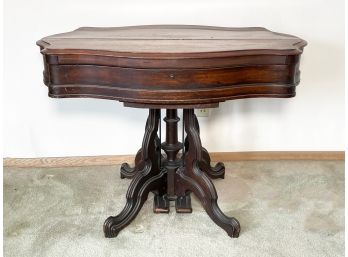 A Rare 19th Century Pump Organ Table