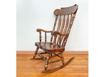A Vintage Rocking Chair