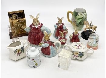A Ceramic And Glass Assortment