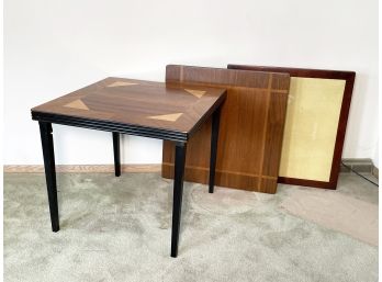 A Group Of Three Vintage Card Tables