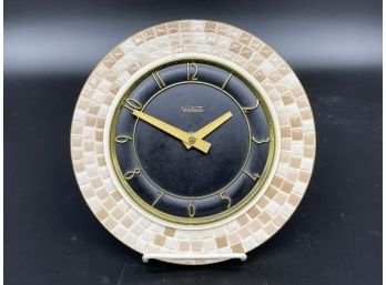 A VIntage Mid Century Modern Kitchen Clock By Verichron