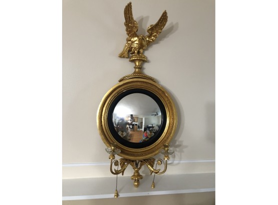 Williamsburg Bulls-eye Colonial Mirror