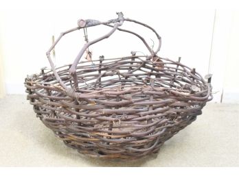 Handmade Grapevine Basket