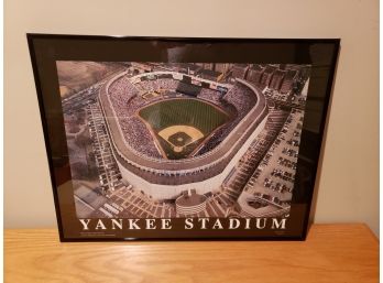 Framed Old Yankee Stadium Photo