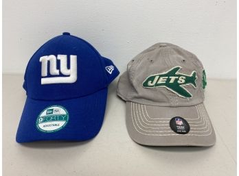 New York Giants & New York Jets Hats