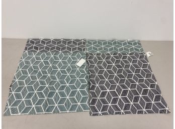 Cotton Geometric Throw Pillow Covers