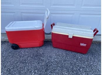 Pair Of Igloo Coolers