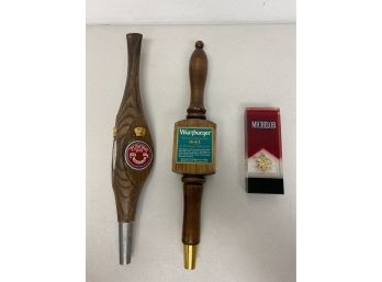 Collection Of Vintage Beer Taps