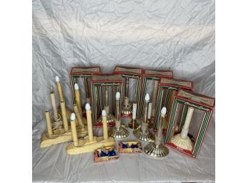 Vintage Electric Christmas Candle Lights