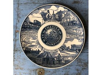 Chester New Hampshire 250th Anniversary Plate