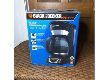 Black And Decker 12 Cup Programmable Coffee Maker