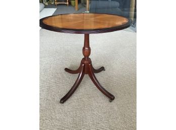 Oval Sunburst  End Table, The Bombay Company