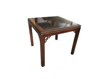 Drexel Heritage Chippendale Square End Table