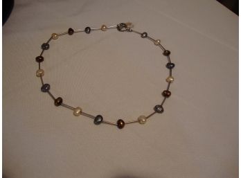 Marie DeMasi, LTD Multi Colored Pearl Necklace