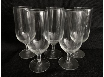 Set Of 5 Wine Glasses With Short Stems