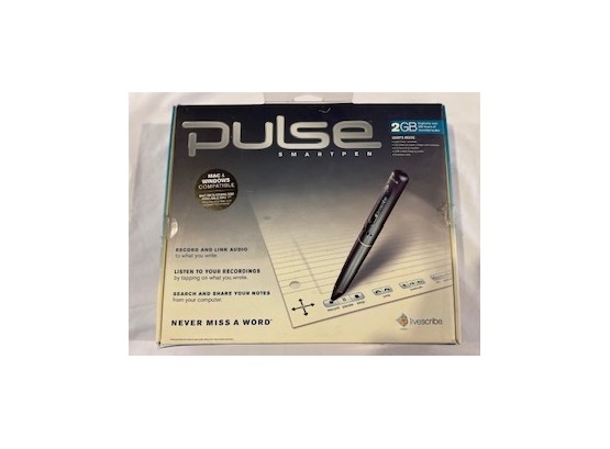 Pulse Smart Pen - 2G. Mac/Windows Compatible - Brand New