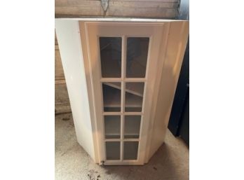 Corner Cupboard With Glass Door