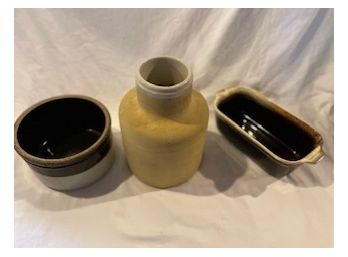 Ceramic Pottery ~ 3 Pieces