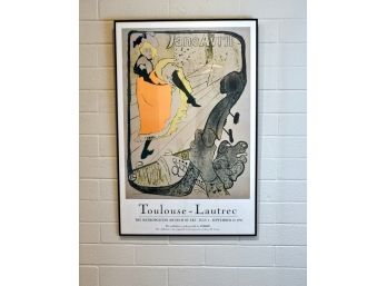 Vintage 1996 MOMA Toulouse-Lautrec Exhibition Poster