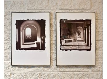Vintage Alan Blaustein Cordoba Spain Prints - 'View Of The City', 'Courtyard'
