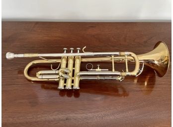 Jupiter CEB-660 Capital Edition Brass & Sterling Trumpet In Original Hard Case