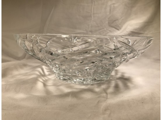 Enormous WATERFORD Crystal Center Bowl Or Fruit Bowl - LARGE PIECE - Marquis Line - PERFECT CONDITION