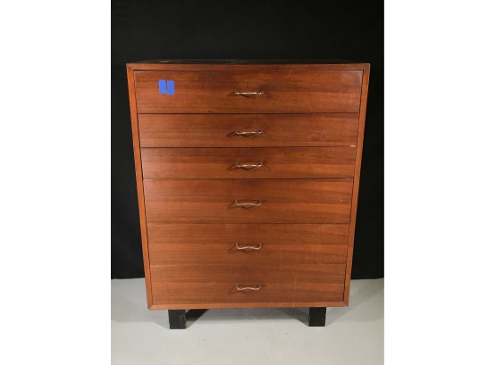 Incredible GEORGE NELSON For HERMAN MILLER Tall Chest - ESTATE FRESH - (2 Of 2)  - GREAT PIECE !
