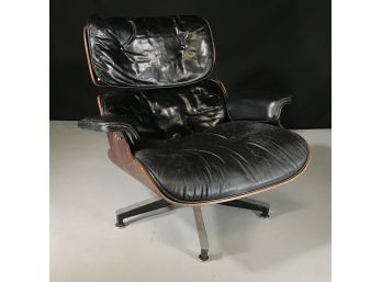 Original HERMAN MILLER Eames Chair In Rosewood - ESTATE FRESH - As Found - Needs Restoration RARE FIND !