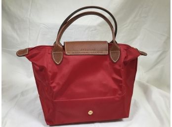 Brand New NEVER USED Red LONGCHAMP  LePliage Type S Handbag  - Most Popular Style - NEW NEW NEW !