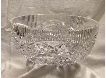 Fabulous Vintage WATERFORD Cut Crystal Fruit Bowl - VERY ORNATE Design - Great Piece - No Damage