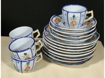 QUIMPER For MACYS Pottery Lot  - Made From 1925-1930 VERY Limited Production - SUPER RARE ! - Assorted Lot