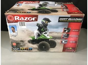 Brand New RAZOR DIRT QUAD SX McGrath - Ages 8 And Up - 24 Volts - Paid $699 - Buy From Us And SAVE BIG $$$$