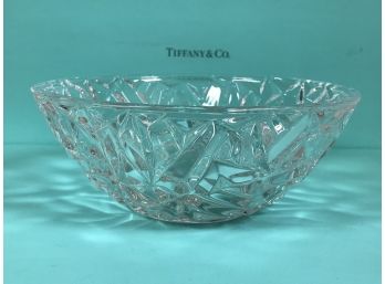 Lovely TIFFANY & CO. Crystal Bowl - Perfect Condition - Very Pretty Piece  - With Tiiffany & Co. Box