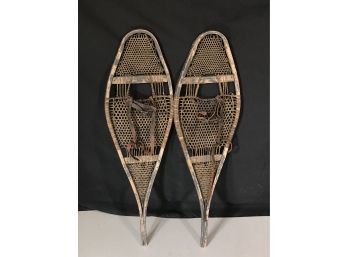 Wonderful Antique Snow Shoes - Circa 1920's - Great Patina  - Great Lodge Decor - Very Good Condition