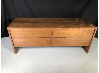 Fabulous MCM / Mid Century - Low Dresser / Chest - Dovetailed Top - Fantastic Piece For Restoration (2 Of 2)